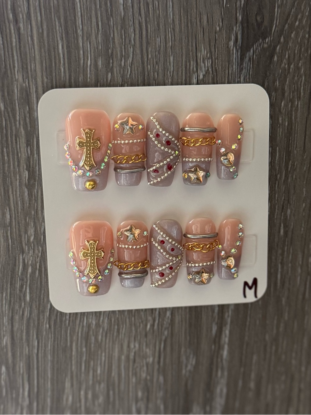 BlingHandmade press on Nails